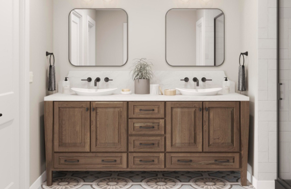 Bathroom Vanities and Cabinets Image 1